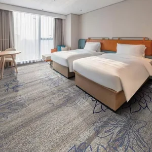 Factory Direct OEM ODM Custom Design Axminster Carpet Stain Resistant Durable Wall to Wall Commercial Floor Carpet
