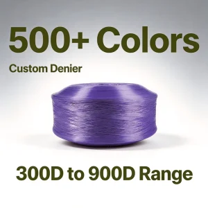 Factory Direct PP Anti UV 900D 100% Polypropylene Yarn Thread For Outdoor Gear Straps Luggage Handles Textile Weaving