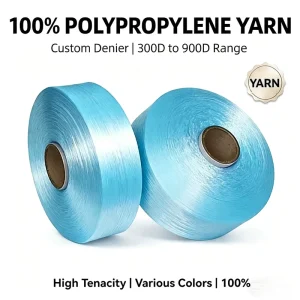Factory Direct PP Textile Yarn Multicolored 100% Polypropylene Yarn Anti UV Hilo Pp 300D For Strapping Bands