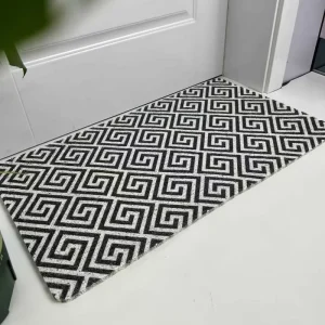 Factory Direct PVC Coil Roll Carpets Skidproof Sturdy Elastic Door Mats Custom Graphic & Dimension Heavy Density Loop Rugs
