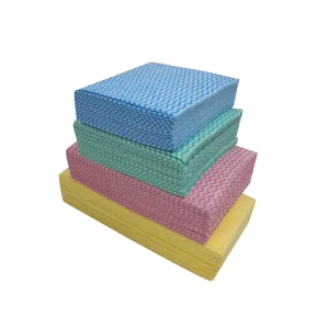 Factory Direct Parallel Grinding Mesh FabricKitchen Paper One Time Spunlace Non woven Fabric Dish Towel Dish Cloths Dish Towels