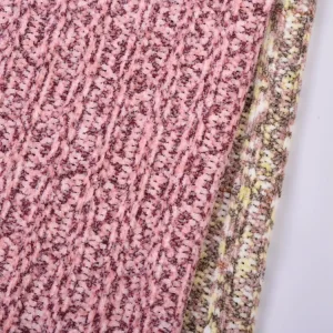 Factory Direct Sale 100% Polyester Custom Color Knitted Yarn Dyed Fabric for Women Clothes