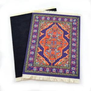Factory Direct Sale Eco Friendly Carpet Rug Mouse Pad with Custom Logo and Customized Packaging in Stock