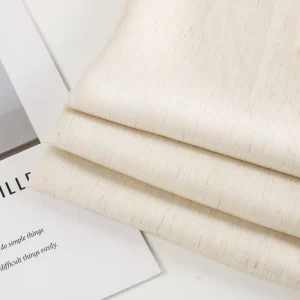 Factory Direct Sale High Quality 86% Viscose 5% Linen Blended Slub Woven Fabric for Unisex Coats Trousers & Casual Apparel