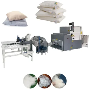 Factory Direct Sale Semi-automatic Pillow Filling Machine Cushion Stuffing Machine Connect Fiber Opening Machine