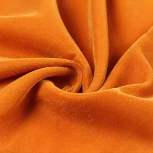 Factory Direct Sale Solid100% Micro Polyester Wine Red Tecido Velboa Woven Korean Velvet 9000 Fabric
