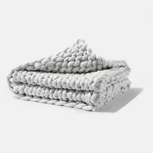 Factory Direct Sales Eco-friendly Jumbo Knit Throw Breathable Weighted Chunky Knitted Blanket