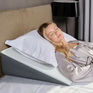 Factory Direct Sales Removable Cover Memory Foam Bed Wedge Pillow for Back Pain Relief