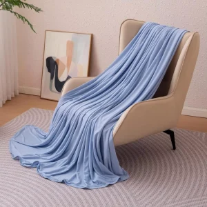 Factory Direct Sales Summer Cold Products Oversize Luxury Bamboo Nylon Eco friendly Cooling Blanket for Hot Sleepers