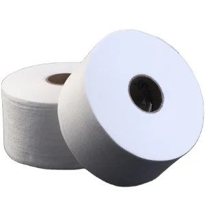Factory Direct Sales of Large Rolls of Spunlace Non-woven Fabric for Wet Wipes 40gsm 20% Viscose 80% Polyester 180mm