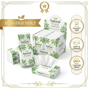Factory Direct Soft Facial Tissue Paper for Dry and Wet Use Comfortable Eco Friendly Bulk Supply