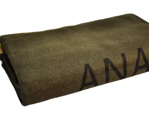 Factory Direct Solid Heavyweight Twin Raschel Blanket Olive Green Wool Polyester Woven for Autumn Travel Outdoor Refugees Made