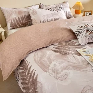 Factory Direct Super King All Season Home Adult Comfort Bedding Set Double Fitted 100% Polyester Woven Geometric