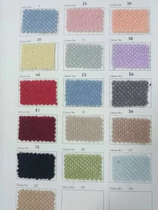 Factory Direct Supply 400g Mink Fur Knitted PE Coated Lightweight Textile Women Children Girls’ Clothing Hats Fashion Pillows