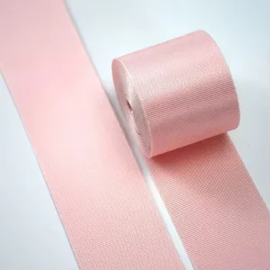 Factory Direct Supply 50mm Durable High Density Non elastic Webbing Shiny Polyester Webbing for Bags Apparel