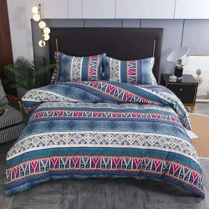 Factory Direct Supply Modern Style Embroidered Multi-Color Cotton Thread Count Eco-Friendly Comforter Bedding Sets