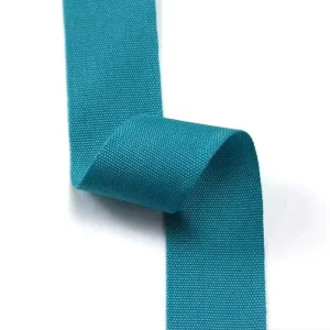 Factory Direct Supply Non Elastic Plain Weave Polyester Webbing for Backpack Straps Pet Leash