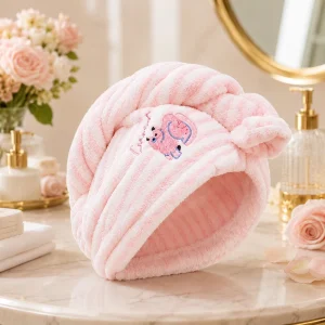 Factory Direct Supply Open Style 30*80cm 139g Hair Turban Fast Drying Hair Wrap Towel for Ladies Makeup and Face Washing