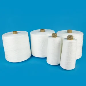 Factory Direct Tfo 50 Bright 100% Ring Spun 40s3 Polyester Yarn for Sewing Threads in Paper Cone for Ne 20 2 40 2 50 2 OEKO