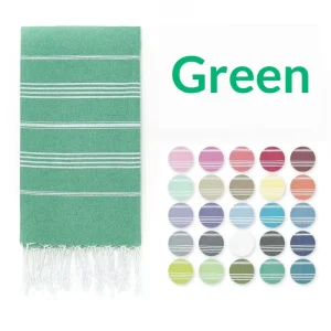 Factory Direct Turkish Cotton Beach Towels Quick Dry Sand Proof Extra Large Compressed Customizable Sizes