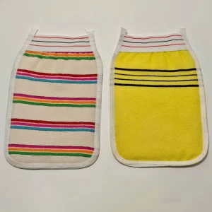 Factory Direct Unisex Disposable Polyester Body Exfoliating Towel and Gloves Bathhouse Specialized Other Towels