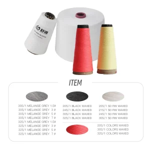 Factory Direct Various Colors 100% Spun Polyester Yarn 24S 1 Customizable Yarn for Knitting Fabric