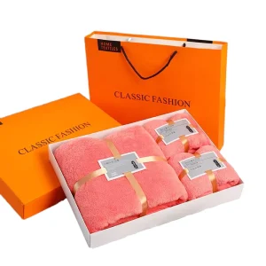 Factory Direct Woven Microfiber Coral Velvet Bath Towel Super Absorbent Durable Quick Drying Family Hotel Travel Available
