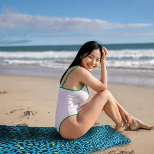 Factory Directly Custom Cotton Velour Beach Towels Embroidered Logo Sand Free Eco Friendly Quick Dry High Quality Modern Design