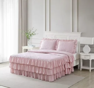 Factory Directly Customized Bed Skirt Solid Polyester