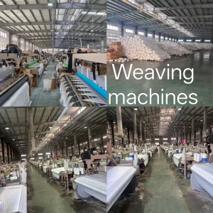 Factory Directly Delivery 100% Microfiber Polyester Brushed Fabric Plain Lining Industry Home Textile Bedding Sheets