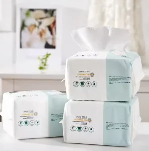 Factory Disposable Cotton Facial Tissue Soft Pack Nonwoven Paper Towels for Home Use Face Washcloths