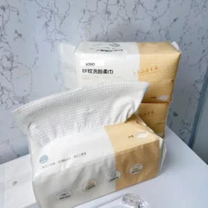 Factory Disposable Towels Facial Tissue 100% Viscose Solid Color Soft Pack Nonwoven Hypoallergenic Bath Washcloths