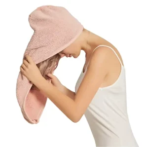 Factory Diversified Custom Logo Hooded Waffle Weave Microfiber Quick Dry Solid Color Woven Towel