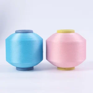 Factory Dyed Ultra Fine Denier Yarn 1005 Core Spun Spandex Covered Made In China For Socks Knitting