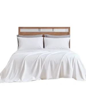 Factory Eco Friendly 100% Natural Bamboo Flat Sheet Set