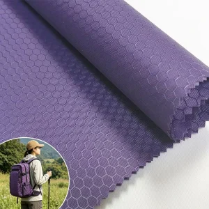 Factory Eco Friendly 420D Weft Knitted Oxford Fabric Abrasion Resistant TPU Fabric Diamond for Bags Car Use Sofa