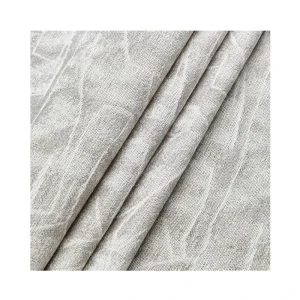 Factory Eco Friendly Customized 150cm Washable Blackout 100% Polyester Yarn Dyed Knitted Jacquard Curtain Fabric