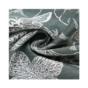 Factory Eco Friendly Vintage Style 100% Polyester Woven Yarn Dyed Blackout Jacquard Curtain Fabric Home Textile
