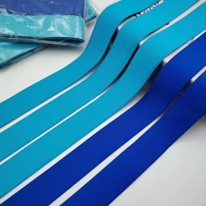 Factory Eco-friendly 2cm 2.5cm 3cm Polyester Latex Knitted Elastic Webbing for Clothes Sewing Eco-friendly Material
