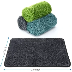 Factory Exclusive Patent Car Drying Towels Super Absorbent Microfiber Twisted Loop Pile Cloths