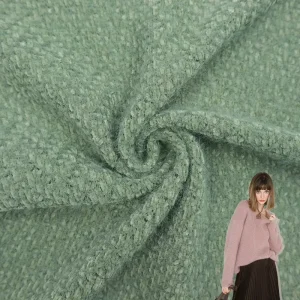 Factory Fabrics Supply Custom Polyester Nylon Chenille Knit Soft Microfiber Chenille Fabric for Garment