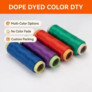 Factory Grade AA Nylon 6 DTY 70D 68F 100% Nylon High Tenacity Yarn For Textile