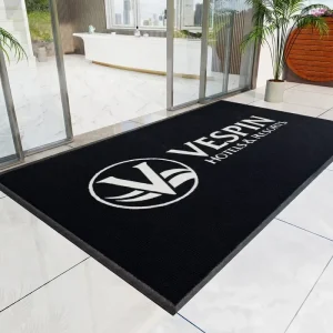 Factory High-End Hotel Entrance Floor Mat Custom Carpet with Customizable LOGO Low MOQ Door Mat