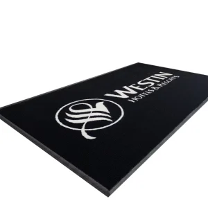 Factory High End Modern Washable Cushioned Pet Friendly Hotel Entrance Floor Mat Custom Logo Non Slip Backing Low MOQ Door Mat