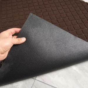 Factory High Quality Cube Pattern PVC Back Carpet Tile Red Carpet for Events