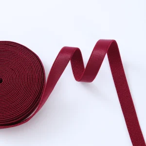 Factory High Quality Custom Logo Nylon Elastic Bra Underwear Band Webbing Tape Accessories for Sewing Garment
