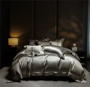 Factory High Quality Long-staple Cotton Comforter Set Bedding Egyptian Cotton Fitted Sheet Bed Sheets 600TC Modern