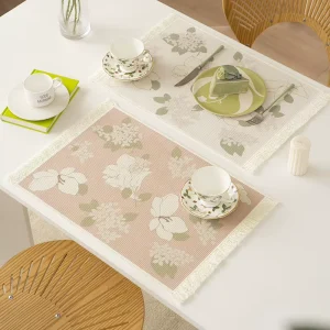 Factory High Quality Printed Placemats Resistant Waterproof Decorative Placemats