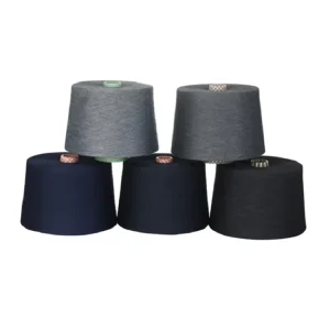 Factory High Tenacity Polyester Spun Yarn for Knitting High Quality Black 100%Polyester Textile Thread for Knitting