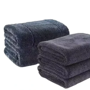 Factory Hot Selling Eco Friendly Hypoallergenic Woven Compressed Quick Dry Lint Free Ultra Absorbent Microfiber Towel Car